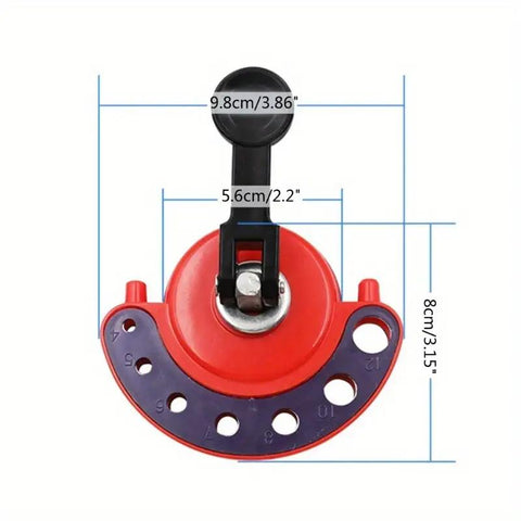 Diamond Drill Bit Hole Saw Set Ceramic Tile Glass Locator Guide 4-12mm