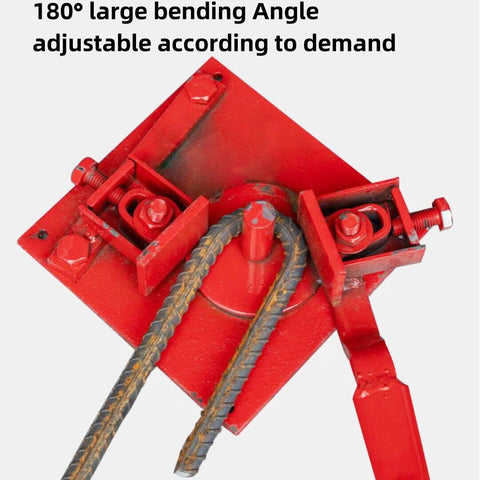 Metalworking Tool Metal Bending Machine Manual Rebar Bender Pipe Steel Rod