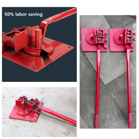 Metalworking Tool Metal Bending Machine Manual Rebar Bender Pipe Steel Rod