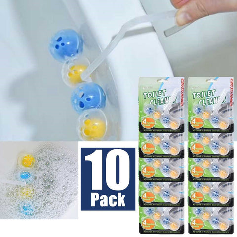 10 Pack Toilet Hanging Cleaning Ball Toilet Toilet Bowl Freshener Toilet Cleaner