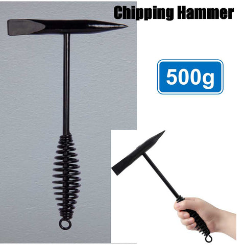 Large Welding hammer Welder Chipping hammer with Coil Spring Handle