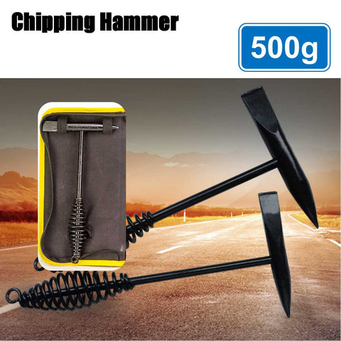 Large Welding hammer Welder Chipping hammer with Coil Spring Handle