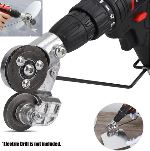 Corrugated Metal Roofing Sheet Electric Nibbler Cutter shears Drill Attachment