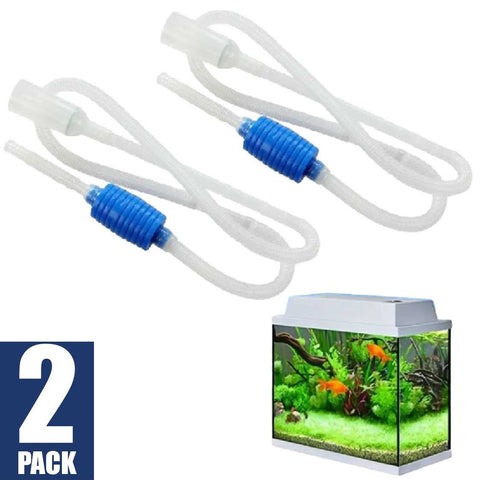 2Pack Aquarium Gravel Cleaner Fish Tank Vacuum Cleaner Tools For Water Changer