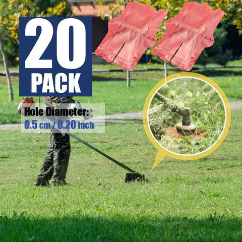 20Pack Weed Eater Trimmer Head Replacement Flexible Line Blades