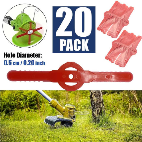 20Pack Weed Eater Trimmer Head Replacement Flexible Line Blades