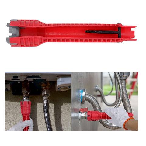 Pipe Wrench With Extractor