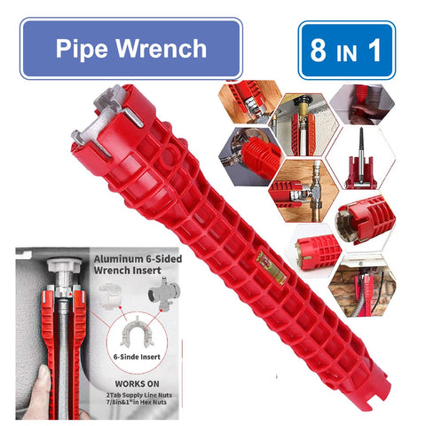 Pipe Wrench With Extractor