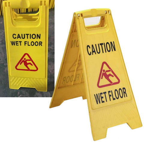 Caution Wet Floor Sign Floor Stand A Frame