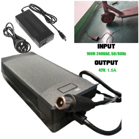 42V 1.5A Charger Power Supply for 36V Xiaomi Electric Scooter Ebike Battery