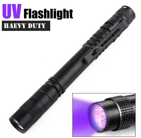 UV Torch Light Blacklight Pocket LED 395nM Detector Pet Urine Stains