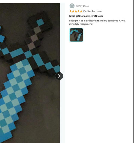Minecraft Diamond Sword Steve Armor Costume Cosplay Kids Toy