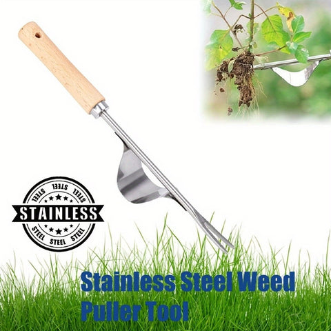 Stainless steel Garden Weed Puller Tool Unique Lever Design Weed Removal tool