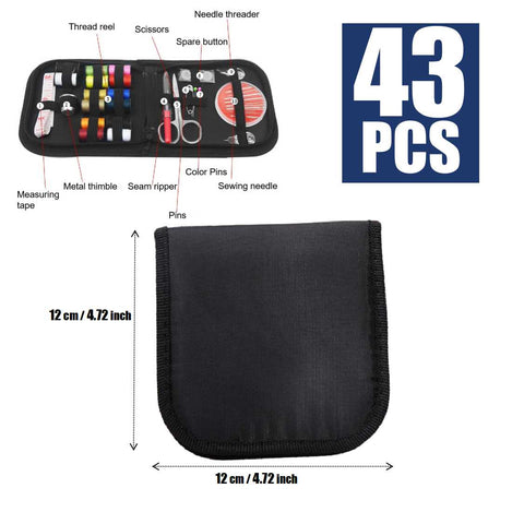 Sewing Kit 43Pcs Sewing Repair Kits Sewing Supplies Accessories