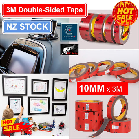 3M Double-Sided Tape 10mm x 3meter - Referdeal