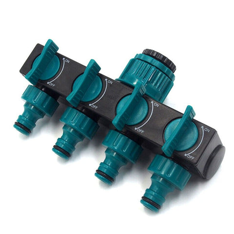 4 Way Tap Adaptor ABS