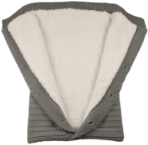 Baby Sleeping Bags Winter Knitting V-Neck - Pink - Referdeal