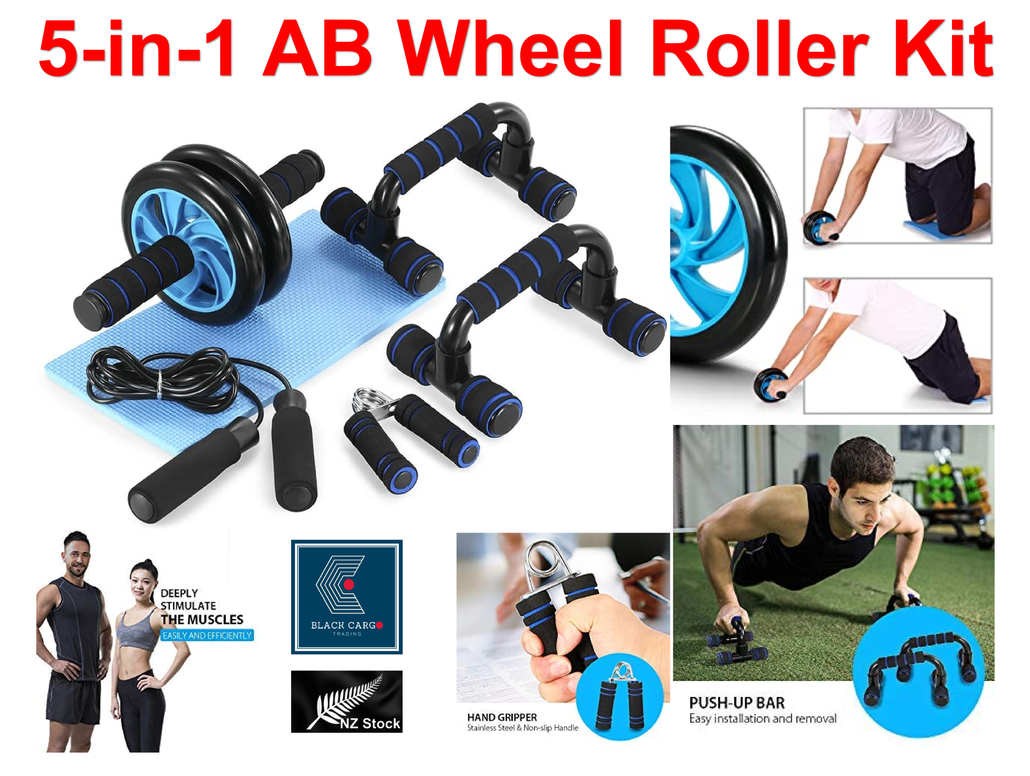 Abdominal Wheel Roller Trainer - Referdeal