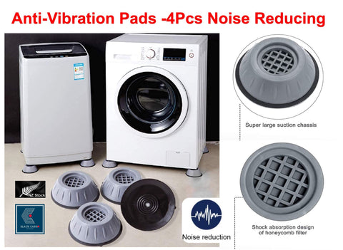 Washing Machine Dryer Anti Vibration Pads Rubber Feet Mat 4pcs