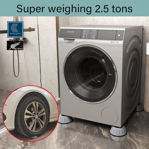Washing Machine Dryer Anti Vibration Pads Rubber Feet Mat 4pcs