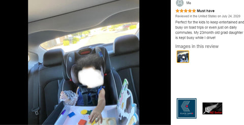 Car Seat Kids Play Travel Tray - Referdeal