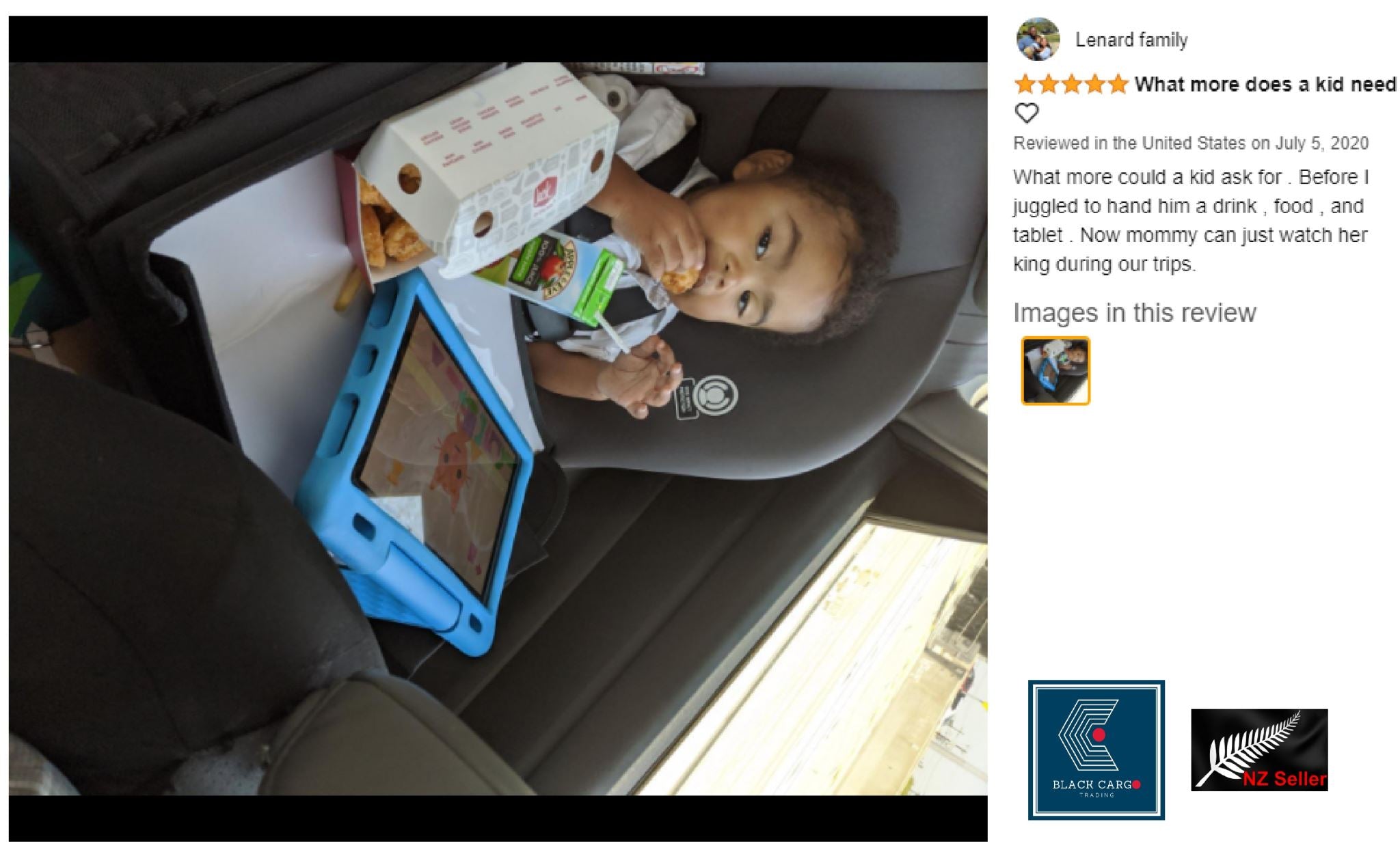 Car Seat Kids Play Travel Tray - Referdeal