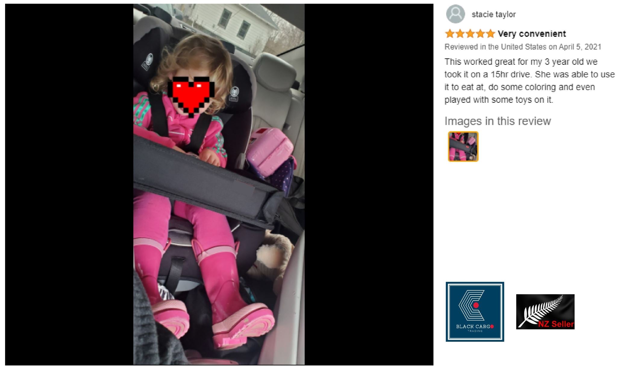 Car Seat Kids Play Travel Tray - Referdeal