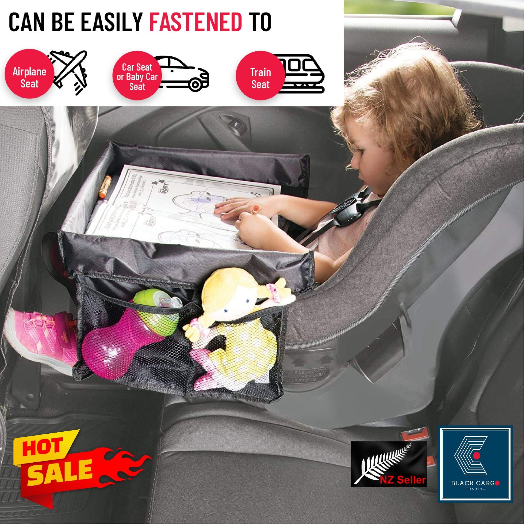 Car Seat Kids Play Travel Tray - Referdeal