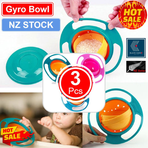 Baby Kids Bowl Balance Bowl Gyro Bowl - Referdeal