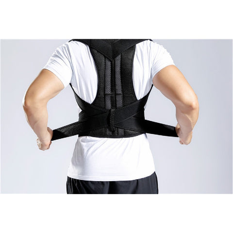 Back Brace Posture Corrector Back Brace Adjustable Straightener Pain Relief -2XL