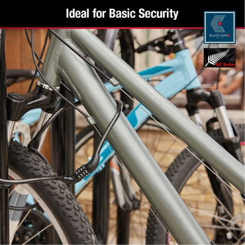 Bike Lock Door Lock Strong Steel Heavy Duty Security 4 Digit Number Lock 120 cm - Referdeal