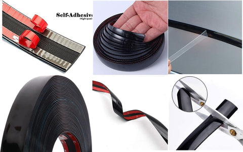 Automotive Trim Molding Black 20mm x 5M - Referdeal
