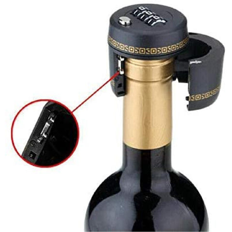 2Pcs Wine Liquor Wine Whiskey Bottle Lock