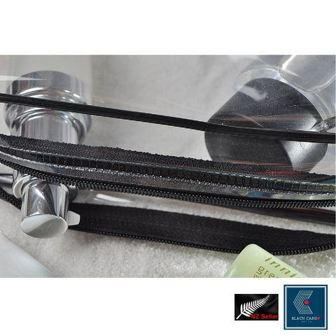 Clear Cosmetic Bags Travel Toiletry Bags Zipper Makeup Bag 3Pcs - Referdeal