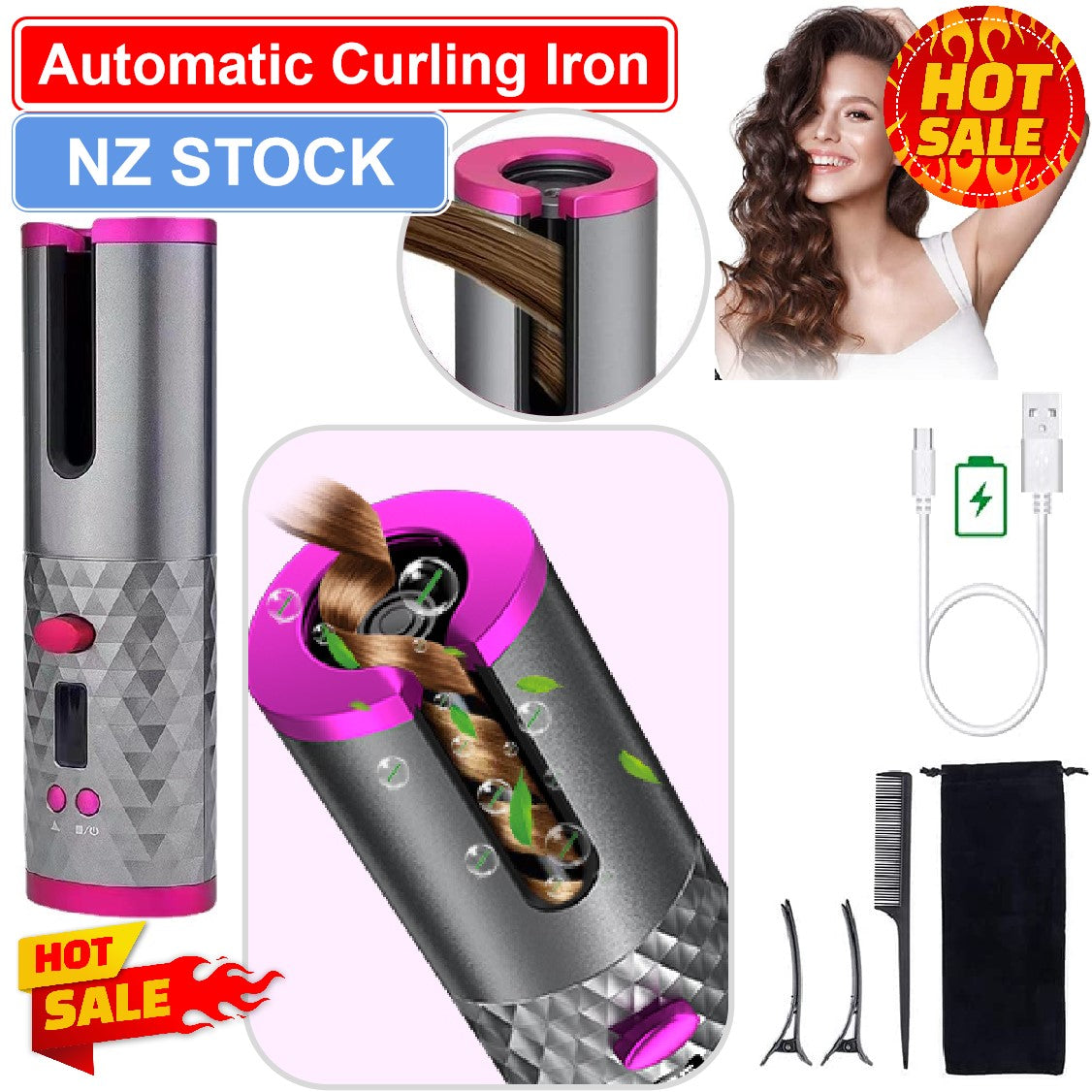 Automatic Curling Iron - Referdeal