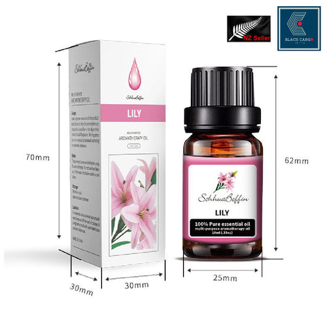Premium Essential Oils Set 6Pcs Set Jasmine Vanilla Lemon Freesia Bluebell