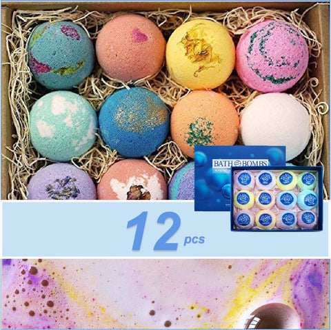 Bath Bomb Gift Set 12Pcs - Referdeal