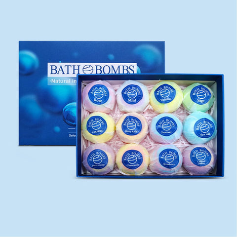 Bath Bomb Gift Set 12Pcs - Referdeal