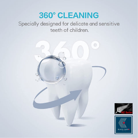 2Pack U-Shaped Kids Toothbrushes Soft Silicone 360° Oral Teeth Cleaning Design