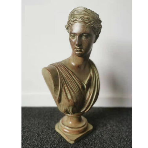 Bust Classical Statue Roman Sculpture Modern Figurine Athena Statue