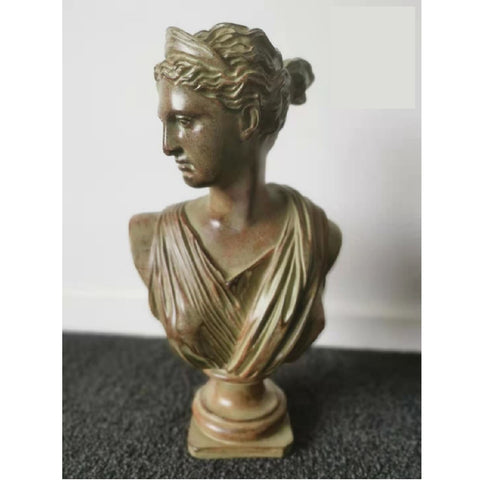 Bust Classical Statue Roman Sculpture Modern Figurine Athena Statue