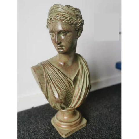 Bust Classical Statue Roman Sculpture Modern Figurine Athena Statue