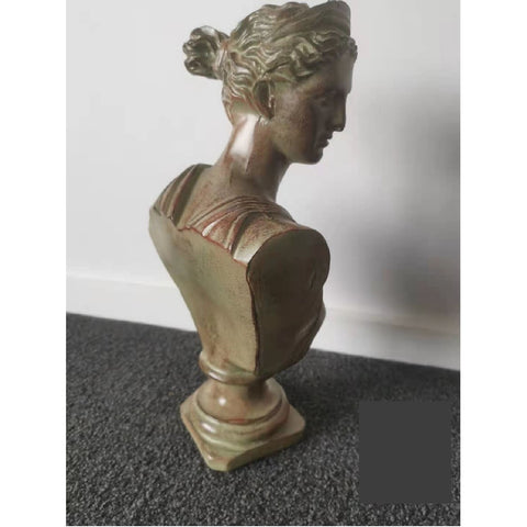 Bust Classical Statue Roman Sculpture Modern Figurine Athena Statue