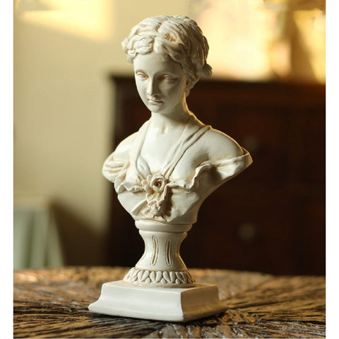 Venus De Milo Bust Statue Home Decor Sculpture Resin Figurine