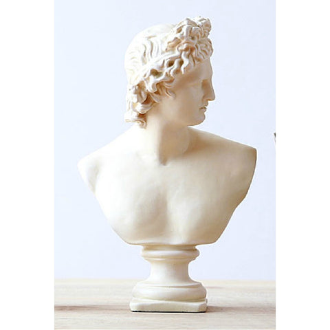 Classic Greek Michelangelo David Bust Statue Greek Statue Figurine