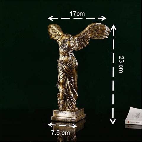 Winged Victory of Samothrace Statue Greek Goddess Statue for Home Decoration