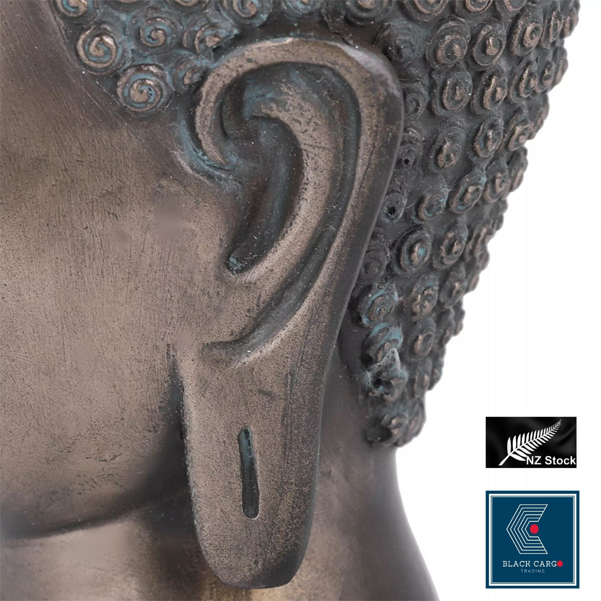 Buddha Head Statue Figurine Ornament - Referdeal