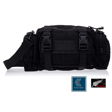 Military Tactical Paintball Gun equipment Ammo Tramping Pack Back carry Bag