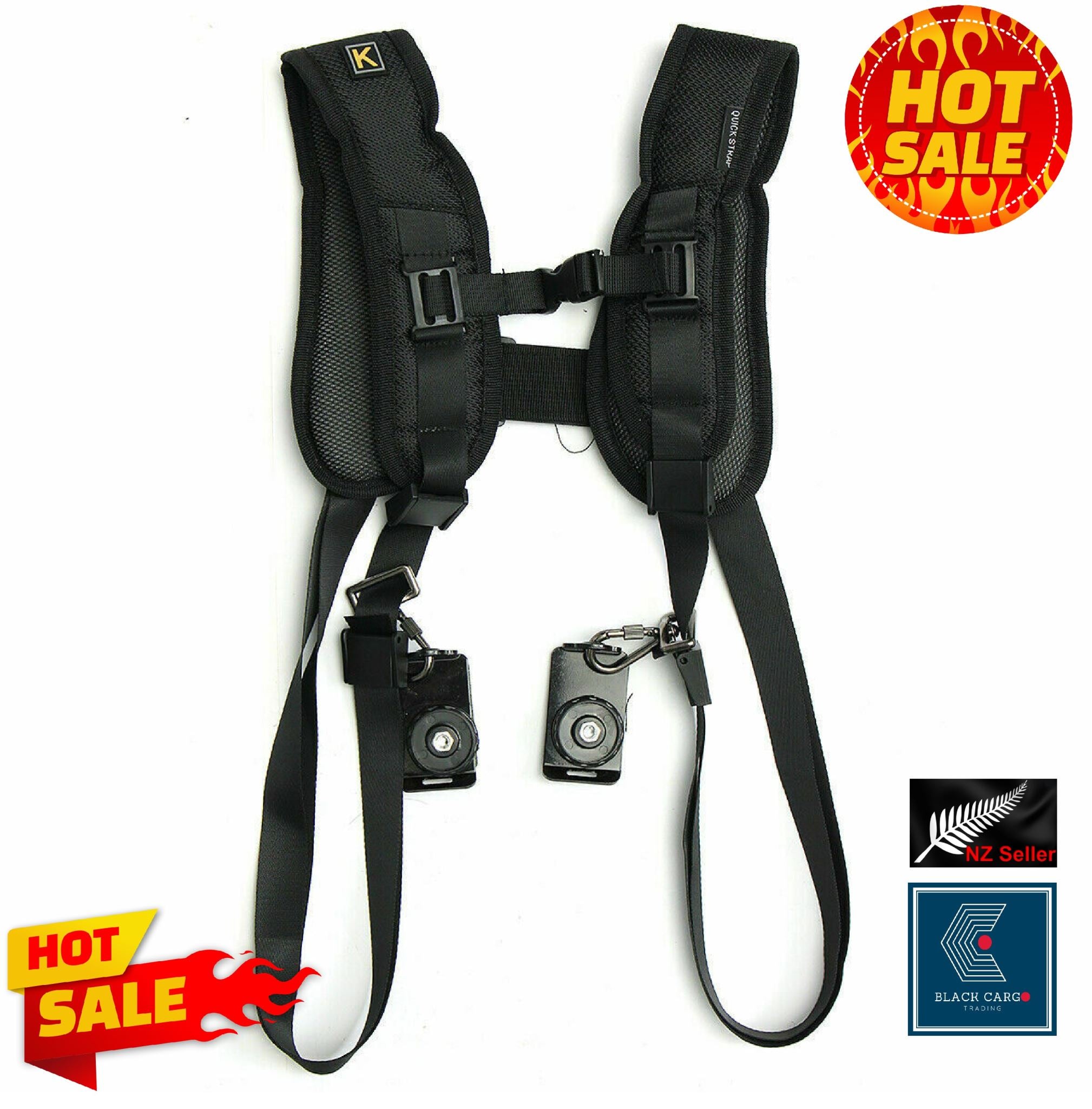 Camera Double Shoulder Strap - Referdeal