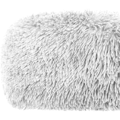 Modern Soft Plush Round Pet Bed for Cats Dog Bed  -Size Medium